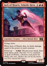Jack of Hearts, Volatile Hero (693) [Commander: Marvel Super Heroes]