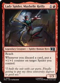 Lady Spider, Maybelle Reilly (695) [Commander: Marvel Super Heroes]