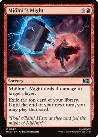 Mjollnir's Might (697) [Commander: Marvel Super Heroes]