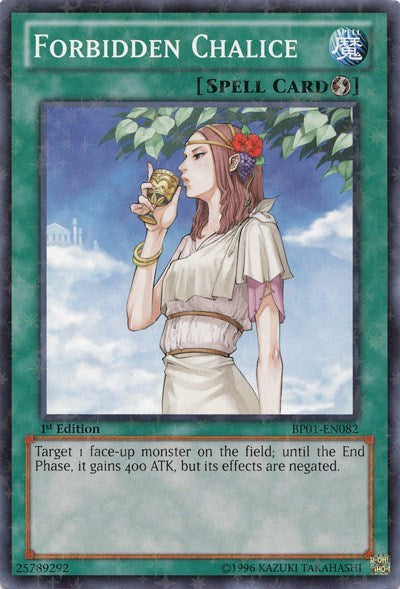 Forbidden Chalice (Starfoil) (BP01-EN082) [Battle Pack: Epic Dawn]