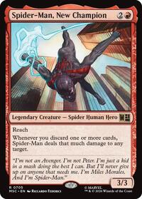 Spider-Man, New Champion (705) [Commander: Marvel Super Heroes]