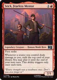 Stick, Fearless Mentor (706) [Commander: Marvel Super Heroes]