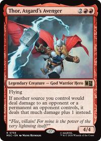 Thor, Asgard's Avenger (756) [Commander: Marvel Super Heroes]