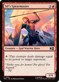 Sif's Spearmaster (765) [Commander: Marvel Super Heroes]