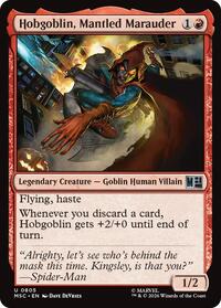 Hobgoblin, Mantled Marauder (805) [Commander: Marvel Super Heroes]