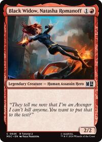 Black Widow, Natasha Romanoff (0846) (846) [Commander: Marvel Super Heroes]