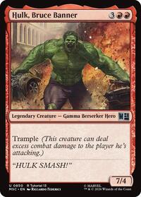 Hulk, Bruce Banner (0850) (850) [Commander: Marvel Super Heroes]
