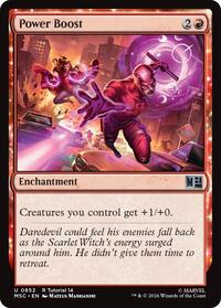 Power Boost (0852) (852) [Commander: Marvel Super Heroes]