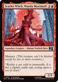 Scarlet Witch, Wanda Maximoff (0855) (855) [Commander: Marvel Super Heroes]