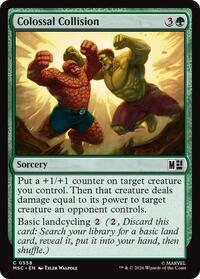 Colossal Collision (558) [Commander: Marvel Super Heroes]