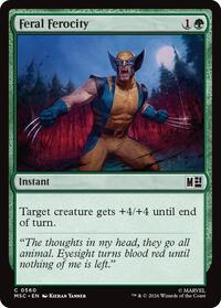Feral Ferocity (560) [Commander: Marvel Super Heroes]