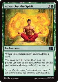Advancing the Spirit (712) [Commander: Marvel Super Heroes]