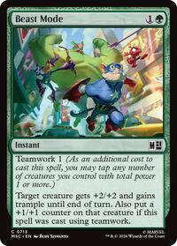 Beast Mode (713) [Commander: Marvel Super Heroes]