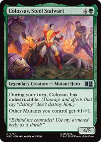 Colossus, Steel Stalwart (717) [Commander: Marvel Super Heroes]