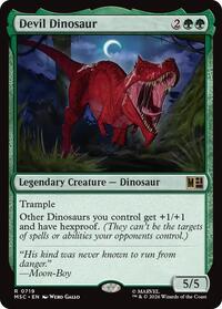 Devil Dinosaur (719) [Commander: Marvel Super Heroes]