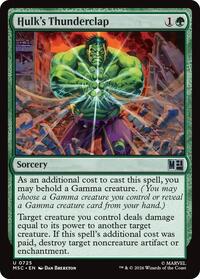 Hulk's Thunderclap (725) [Commander: Marvel Super Heroes]