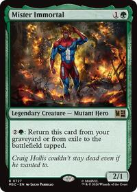 Mister Immortal (727) [Commander: Marvel Super Heroes]
