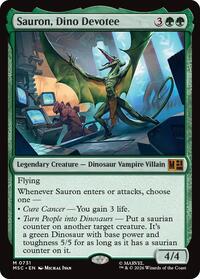 Sauron, Dino Devoteee (731) [Commander: Marvel Super Heroes]