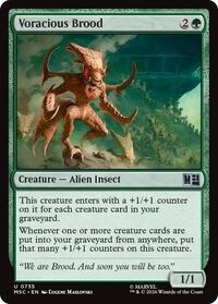 Voracious Brood (735) [Commander: Marvel Super Heroes]