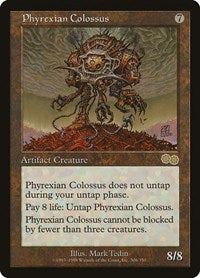 Phyrexian Colossus (305) [Urza's Saga]