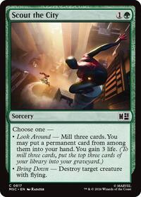 Scout the City (817) [Commander: Marvel Super Heroes]