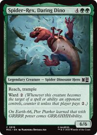 Spider-Rex, Daring Dino (818) [Commander: Marvel Super Heroes]