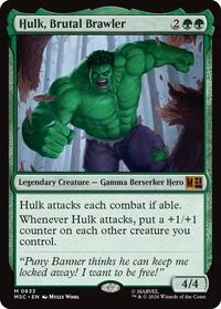 Hulk, Brutal Brawler (833) [Commander: Marvel Super Heroes]