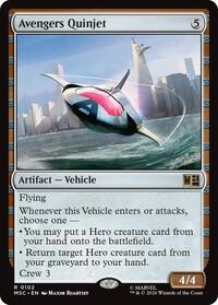 Avengers Quinjet (102) [Commander: Marvel Super Heroes]