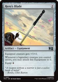 Hero's Blade (201) [Commander: Marvel Super Heroes]
