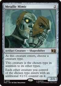 Metallic Mimic (203) [Commander: Marvel Super Heroes]