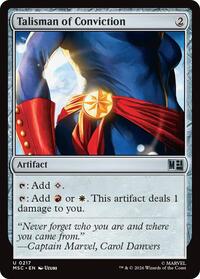 Talisman of Conviction (217) [Commander: Marvel Super Heroes]