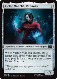 Victor Mancha, Runaway (574) [Commander: Marvel Super Heroes]