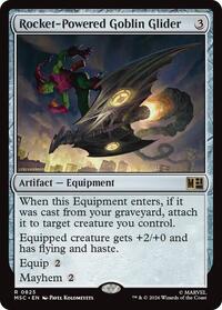 Rocket-Powered Goblin Glider (825) [Commander: Marvel Super Heroes]