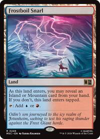 Frostboil Snarl (246) [Commander: Marvel Super Heroes]