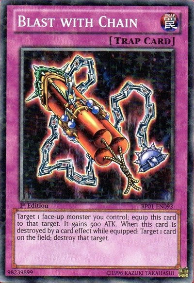 Blast with Chain (Starfoil) (BP01-EN093) [Battle Pack: Epic Dawn]