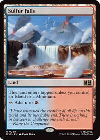 Sulfur Falls (269) [Commander: Marvel Super Heroes]