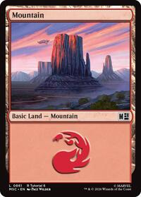 Mountain (0861) (861) [Commander: Marvel Super Heroes]