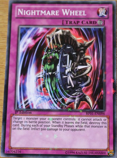 Nightmare Wheel (Starfoil) (BP01-EN096) [Battle Pack: Epic Dawn]