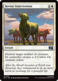 Bovine Intervention (123) [Commander: Marvel Super Heroes]