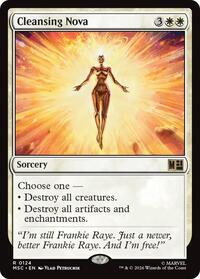 Cleansing Nova (124) [Commander: Marvel Super Heroes]