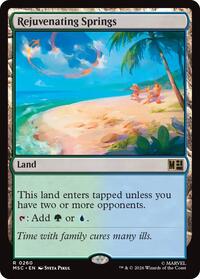 Rejuvenating Springs (260) [Commander: Marvel Super Heroes]
