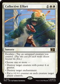 Collective Effort (126) [Commander: Marvel Super Heroes]