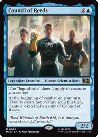Council of Reeds (28) [Commander: Marvel Super Heroes]