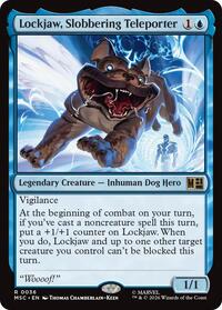 Lockjaw, Slobbering Teleporter (36) [Commander: Marvel Super Heroes]