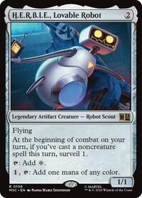 H.E.R.B.I.E., Lovable Robot (106) [Commander: Marvel Super Heroes]