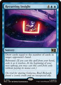 Recurring Insight (154) [Commander: Marvel Super Heroes]