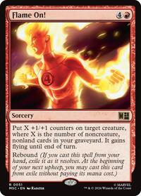 Flame On! (51) [Commander: Marvel Super Heroes]