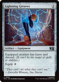 Lightning Greaves (202) [Commander: Marvel Super Heroes]