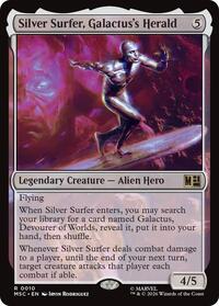 Silver Surfer, Galactus's Herald (10) [Commander: Marvel Super Heroes]