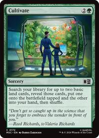 Cultivate (172) [Commander: Marvel Super Heroes]